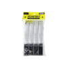 4pcs = 2tkm Plastik Krom Kaplama Duşakabin Kolu 10mm Bx40