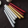 4pcs Candle Metalik Renkler Şamdan Mum 25cm Bx40
