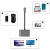4’ü 1 Arada Type-c To Hub Dönüştürücü Adaptör – 4k Ultra Hd Hdmı & Vga Görüntü Aktarımı, Pd Hızlı Şarj Destekli, Usb Çoklayıcı Bx40