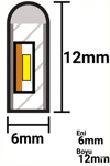 5 METRE Esnek Neon LED Şerit - 12V Dekoratif Ambiyans Aydınlatması TAK ÇALIŞTIR