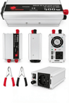 500W 12V Akü İnverteri 220V AC Çıkışlı USB Portlu Fanlı Güç Dönüştürücü Araç Karavan Kullanımı
