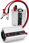 500W 12V Akü İnverteri 220V AC Çıkışlı USB Portlu Fanlı Güç Dönüştürücü Araç Karavan Kullanımı