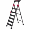 5+1 Basamaklı Metal Merdiven 150kg.taşıma Bx40