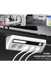 5’li Akım Korumalı Priz 2500w | 2 Usb + 2 Type-c Hızlı Şarj | Led Gece Lambalı | Dokunmatik Beyaz