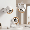 6 Kademeli Şarjlı Masaüstü Fan – Dijital Led Ekranlı, Oynar Başlıklı, Led Işıklı, Askılı Ve Duvara Monte Edilebilir Fan K6 Bx40