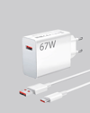 67 Watt Güvenli Hızlı Şarj Adaptörü Samsung M31 M33 M51 Uyumlu Yeni Nesil