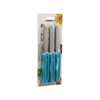 6pcs  Meyve  Bıçak  Renkli Plastik Saplı Bx40