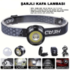 7 Mod Şarjlı Kafa Ve Kamp Lambası  Wt-618