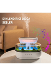 7 Renk RGB Işıklı Yağmur Damlası Şeklinde Aromaterapi Hava Nemlendirici ve Difüzör