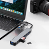 8 İn 1 Usb Çevirici Notebook Macbook Type-c Uyumlu Görüntü Aktarıcı Hub Bx40