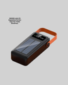 80000 mAh Güneş Enerjili Powerbank 4 Kablolu Type C Lightning Micro USB