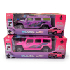998-1 PEMBE JEEP OYUNCAK KUMANDALI PEMBE PARLAK JEEP