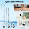 9'u 1 Arada Çok Amaçlı Kablosuz Şarjlı Temizlik Fırçası Ip67 Yıkanabilir Başlık Bx40