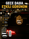 A Kalite Uzaktan Kumandalı LED Park Uyarı Işığı El Figürlü Model