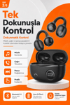 Açık Kulak Tasarımlı Kablosuz Kulaklık Spor Ve Günlük Kullanım İçin Şarjlı Set