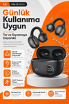 Açık Kulak Tasarımlı Kablosuz Kulaklık Spor Ve Günlük Kullanım İçin Şarjlı Set