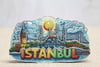 Ahşap İstanbul Temalı Magnet - Model 5