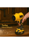 Ahv-18 Turbo Hava Üfleyici | 4 Kademe Hız | 21v 431w Kablosuz Blower | 32.000 Rpm’’