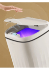 Akıllı Çöp Kovası Büyük Boy 20 Litre UV Işık Sensörlü Sessiz
