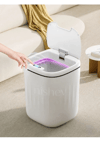 Akıllı Çöp Kovası Büyük Boy 20 Litre UV Işık Sensörlü Sessiz