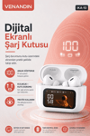Akıllı Ekranlı Şarj Kutusuna Sahip Kablosuz Kulaklık Kulak İçi Stereo Ses Özellikli