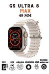 Akıllı Saat 49mm 2.08 Ekran GPS Sim Kartlı Titanyum Kordonlu Sesli Görüşme Nabız Ölçer Uyku Takibi