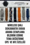 Akıllı Saat 7 Kordonlu Yeni Nesil Arama Cevaplayan Çok Fonksiyonlu