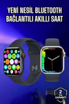 Akıllı Saat Amoled Ekran Yeni Nesil Bluetooth Bağlantılı