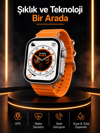Akıllı Saat Android ve İOS Uyumlu 49 MM NFC Özelliği GPS Takibi Yeni Nesil