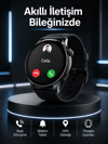 Akıllı Saat Bildirim Görme Amoled Ekran GPS Uyumlu Sesli Görüşme