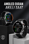 Akıllı Saat Bluetooth Bağlantılı Amoled Ekran Uyku ve Sağlık Takibi
