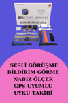 Akıllı Saat Bluetooth Kulaklık Hediyeli Bildirim Görme Sesli Görüşme Çoklu Kordon