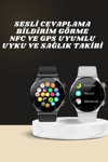 Akıllı Saat Çoklu Kordon Seçeneği Amoled Ekran Çok Fonksiyonlu Bluetooth Bağlantılı Yeni Nesil