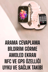 Akıllı Saat Kadınlara Uyku Ve Sağlık Takibi Yapabilen Bileklik Hediyeli