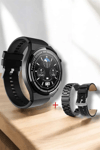 Akıllı Saat Sağlık ve Fitness Takibi Bluetooth Bağlantılı Dokunmatik Ekran