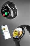 Akıllı Saat Sesli Görüşme Bluetooth Bağlantılı 3 Kordonlu