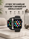 Akıllı Saat Wireless Şarj Yüksek Çözünürlüklü Müzik Dinleme Sesli Cevaplama