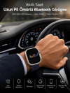Akıllı Saat Yeni Nesil Bluetooth Bağlantılı Uyku Sağlık Takibi GPS Ve NFC Uyumlu