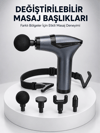AKTÜEL 3in1 Taşınabilir Şarjlı Titreşimli Masaj Cihazı Çok Fonksiyonlu Yeni Nesil