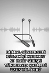 Alarm ve Titreşim Özellikli Akıllı Saat ve Mikrofonlu Kablolu Bluetooth Kulaklık 60 Saat