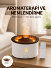 Alev Efektli Aromaterapi Difüzörü – 360 ml Su Hazneli, Sessiz ve Zaman Ayarlı Yeni Nesil