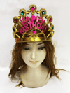 Altın Renk Happy Birthday Yazılı Doğum Günü Tacı 60 Cm Bx40