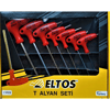Alyan Takımı 7 Parça T Tipi Allen - Eltos Bx40