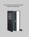 Anahtarlı Gizli Kitap Kasa – Metal İç Yapı, Kamuflajlı Sözlük Tasarım