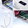 Apple 15/15 Pro Type-C to Type-C Hasır Örgü Hızlı Şarj Kablosu (1m) (3936)