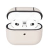Apple AirPods 3.nesil Uyumlu Deri Kılıf Juni ERC3 Bej