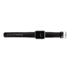 Apple Watch Uyumlu Deri Kordon 42-44-45mm Kroko Siyah