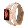 Apple Watch Uyumlu Deri Kordon 42-44-45mm Slim DT RT NU1
