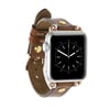 Apple Watch Uyumlu Deri Kordon 42-44-45mm Ferro GT RST2E