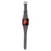 Apple Watch Uyumlu Deri Kordon 42-44-45mm Slim RST9 Gri